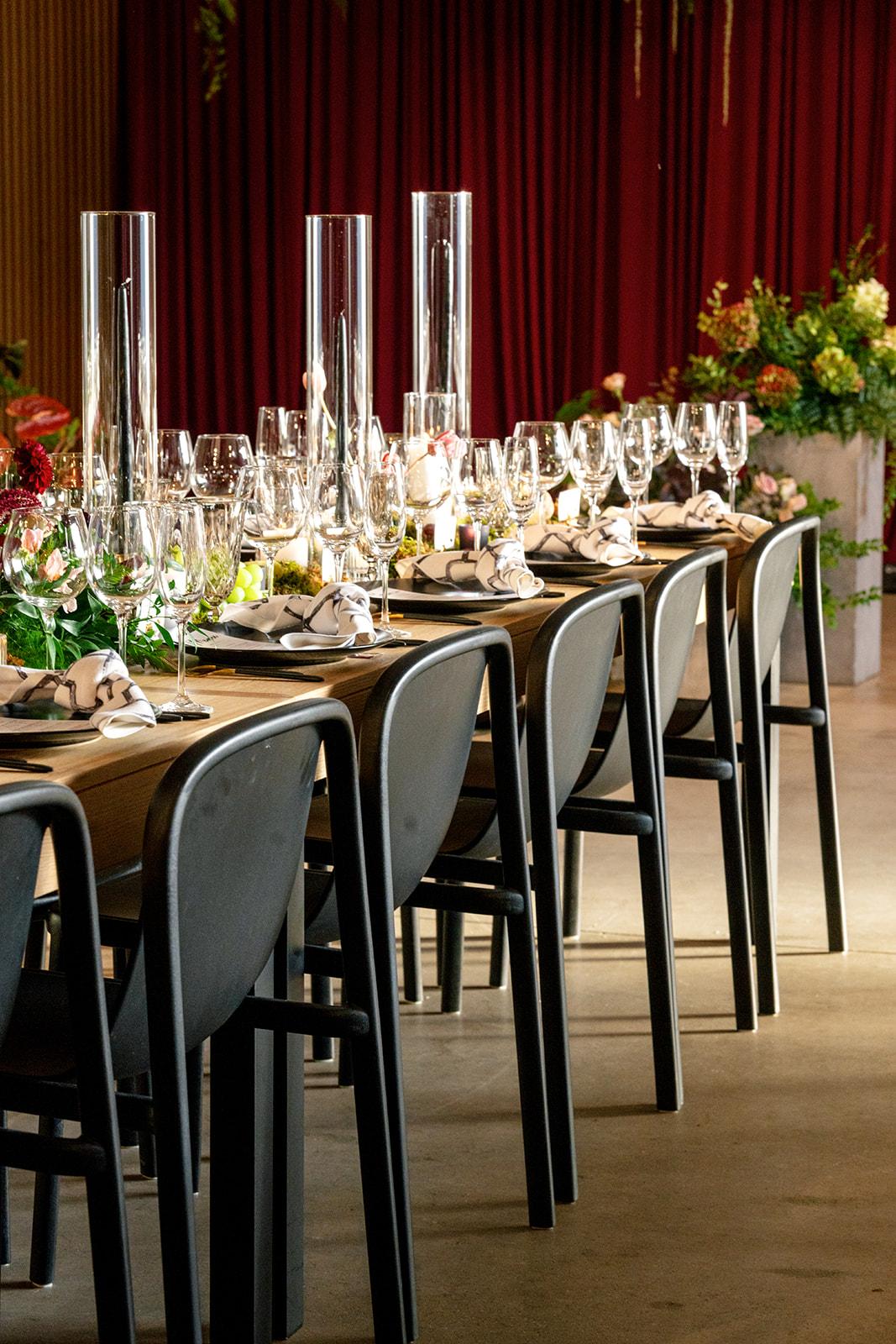 A Non-Traditional Fall Wedding at the Sarabande 34