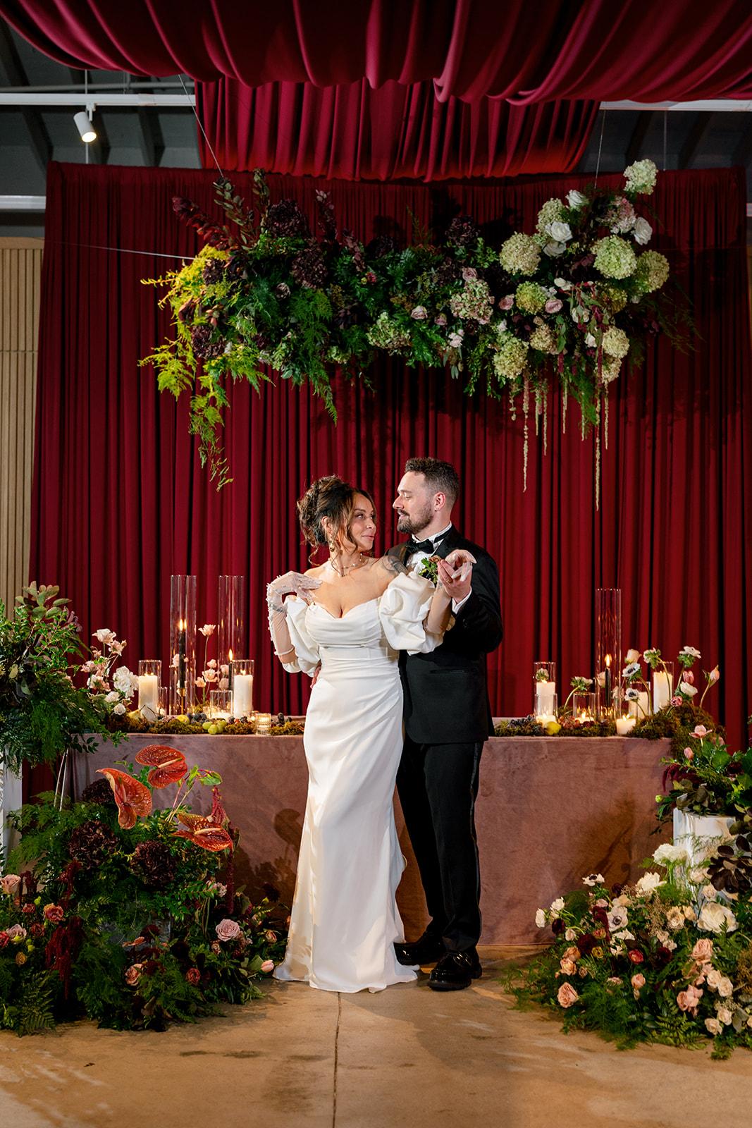 A Non-Traditional Fall Wedding at the Sarabande 38