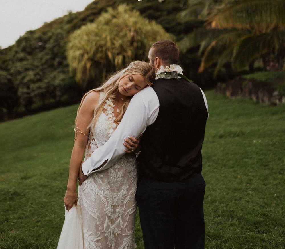 A Boho Winter Wedding at Kualoa Ranch