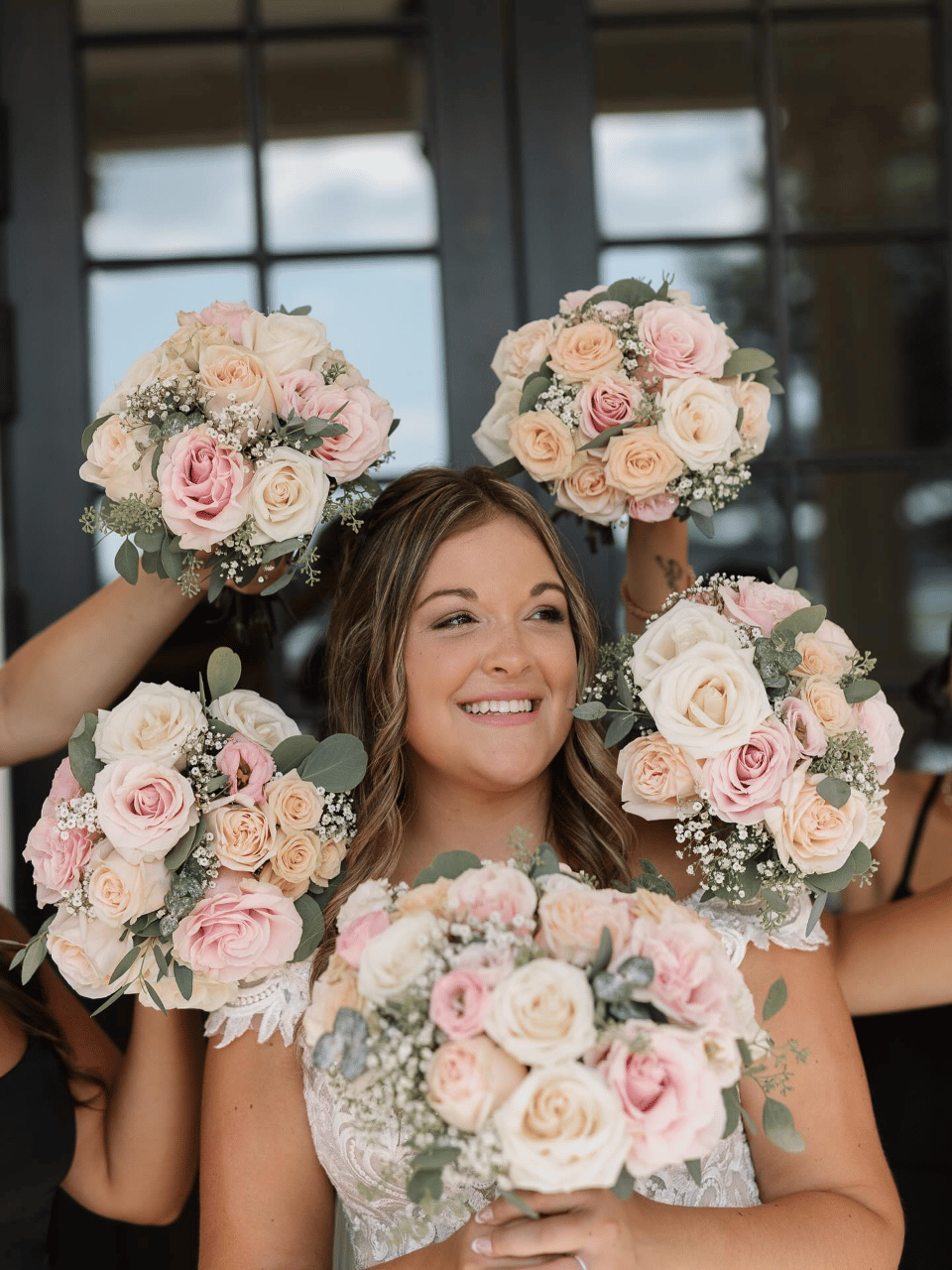 Shades of Pink Flowers