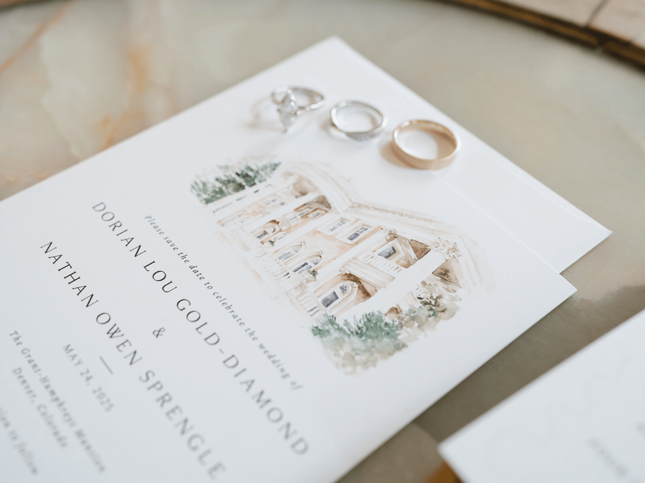 A Soft, Romantic Affair in a Grand Setting photo 2