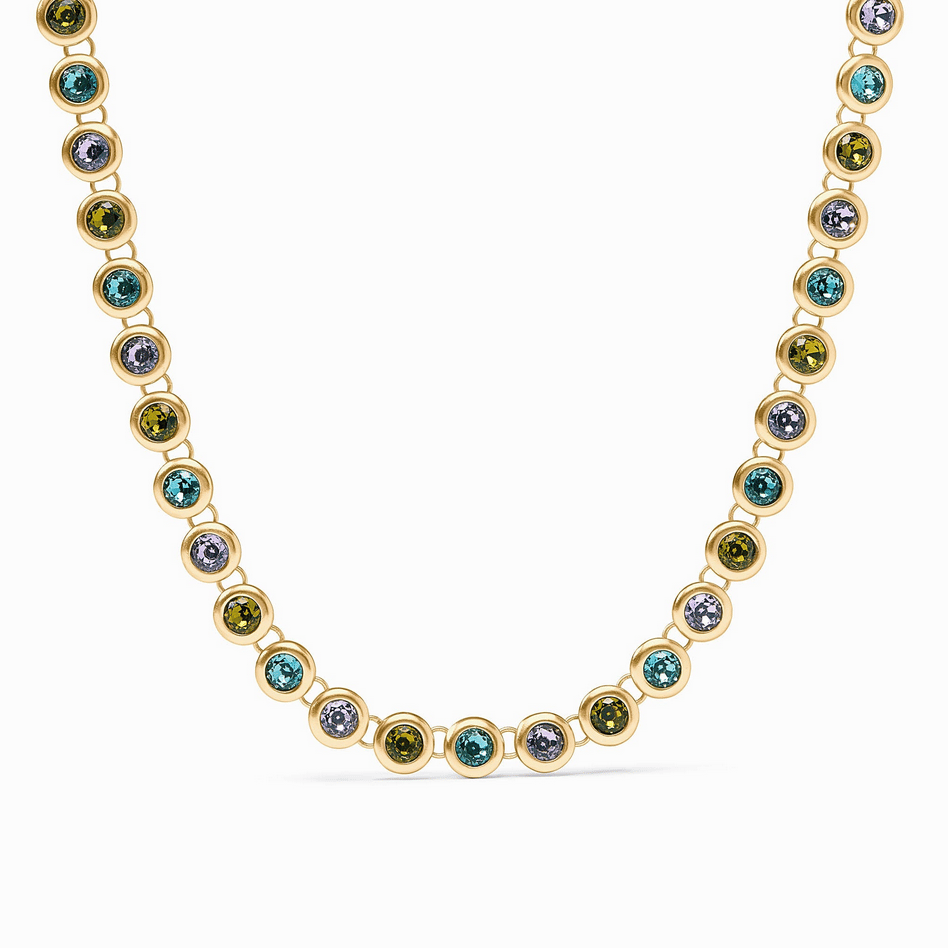 Rainbow Tennis Necklace