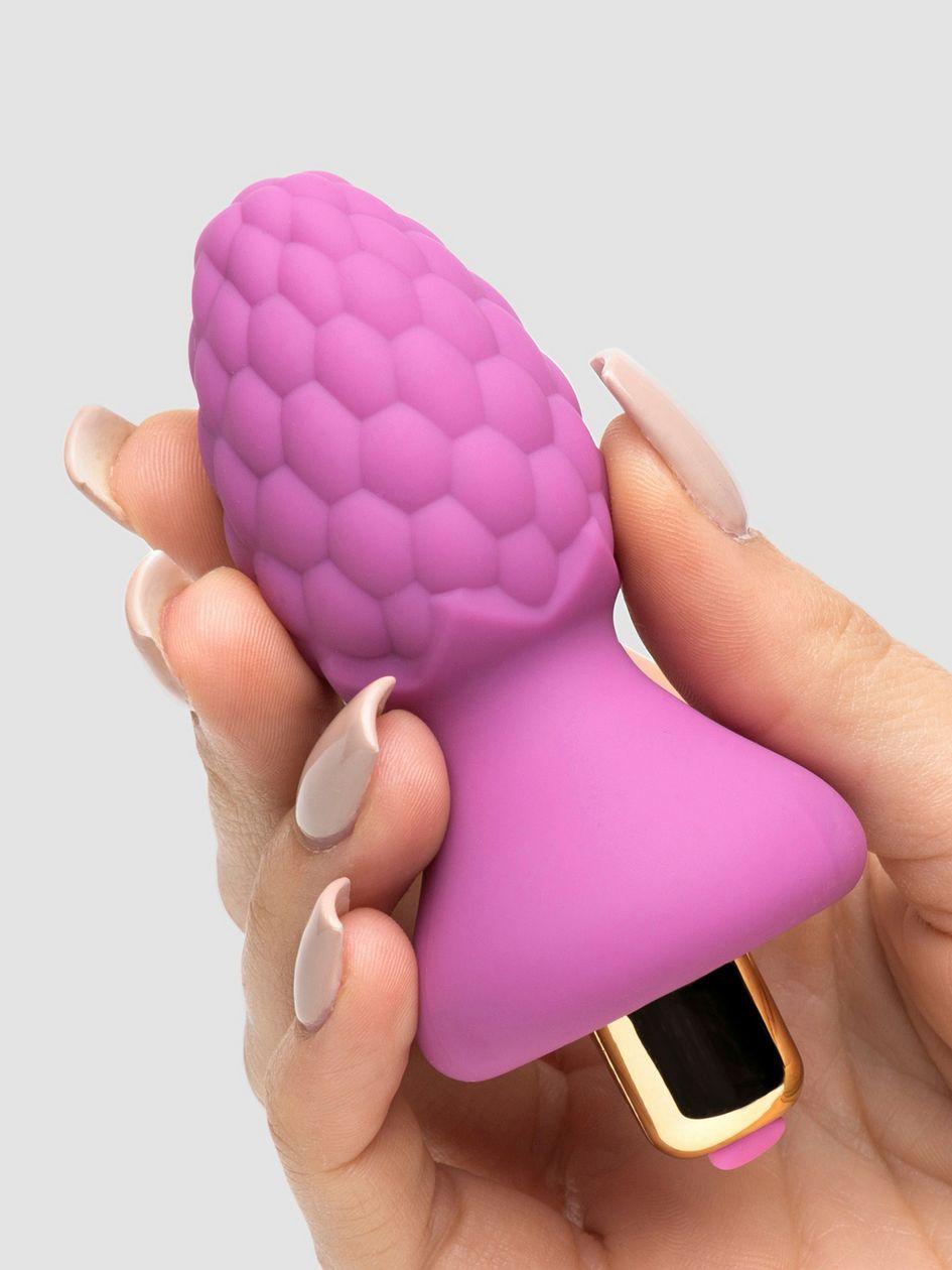 Rocks Off 7 Function Ass Berry Vibrating Butt Plug 2.25 Inch