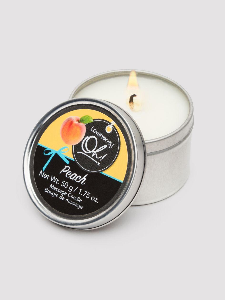 Lovehoney Oh! Peach Massage Candle 2.1 oz