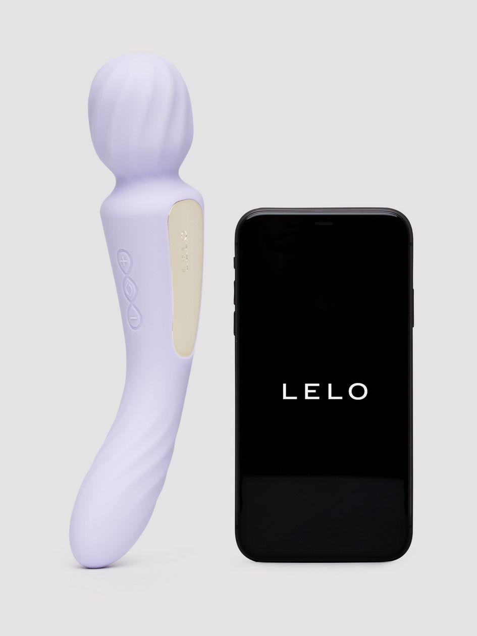 Lelo SWITCH App Controlled Double Ended Textured Wand Vibrator