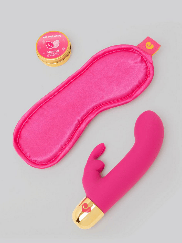 Lovehoney Frisky Tingles Rabbit Travel Clitoral Pleasure Kit