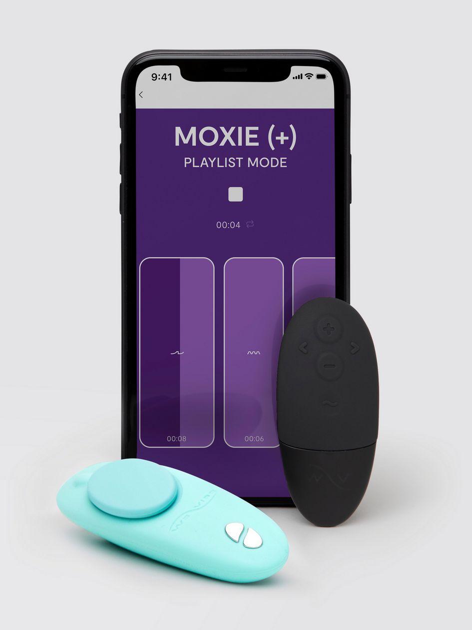 We-Vibe Moxie + Wearable Clitoral Panty Vibrator App and Remote Controlled