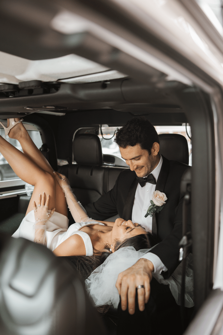 Chic Non-Traditional Elopement at NYC Hall