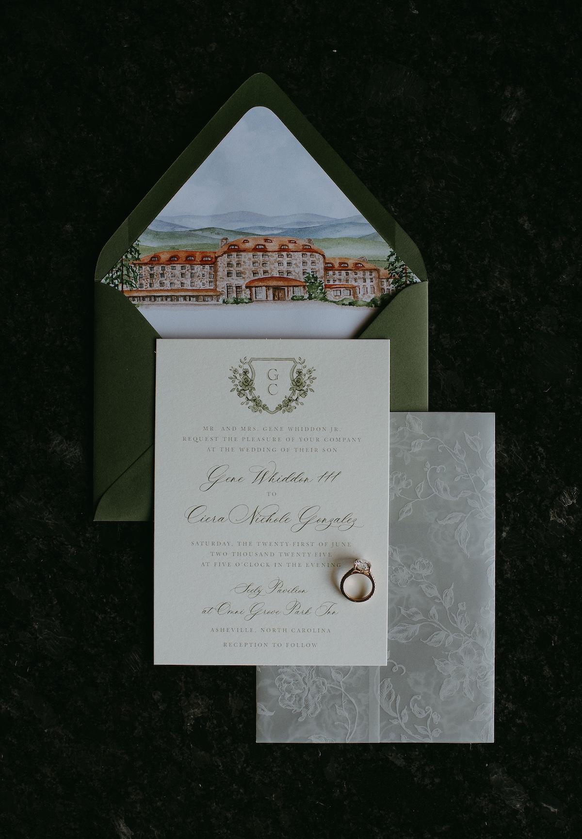 A Romantic Summer Wedding at the Omni Grove Park Inn 11