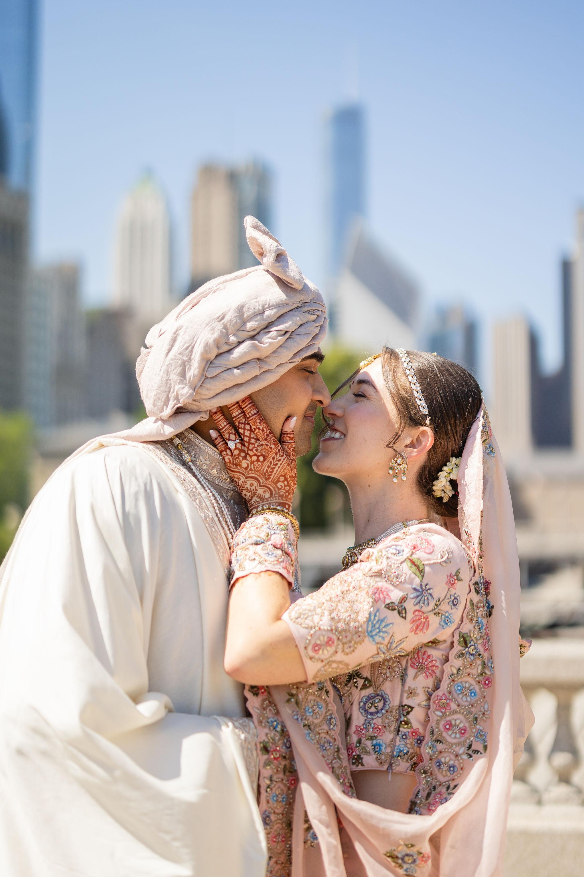 A Glamorous Summer Wedding at the Harold Washington Library 9