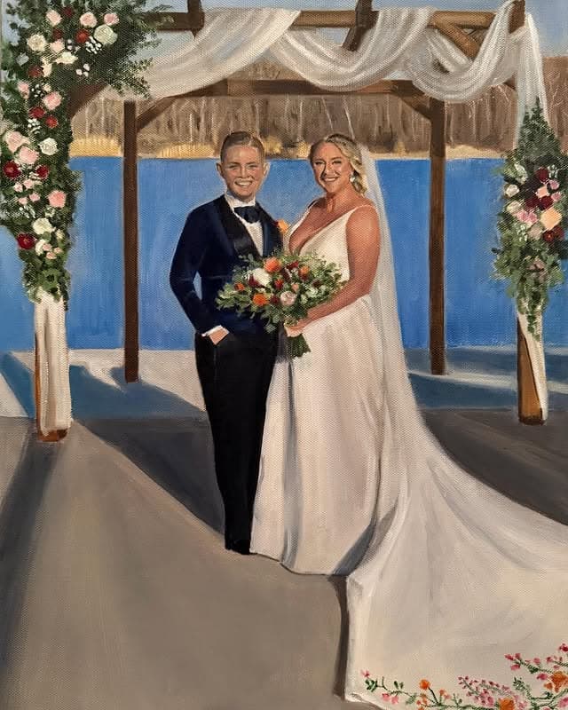 The Painted Wedding portfolio 3