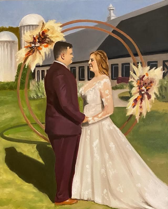 The Painted Wedding portfolio 5