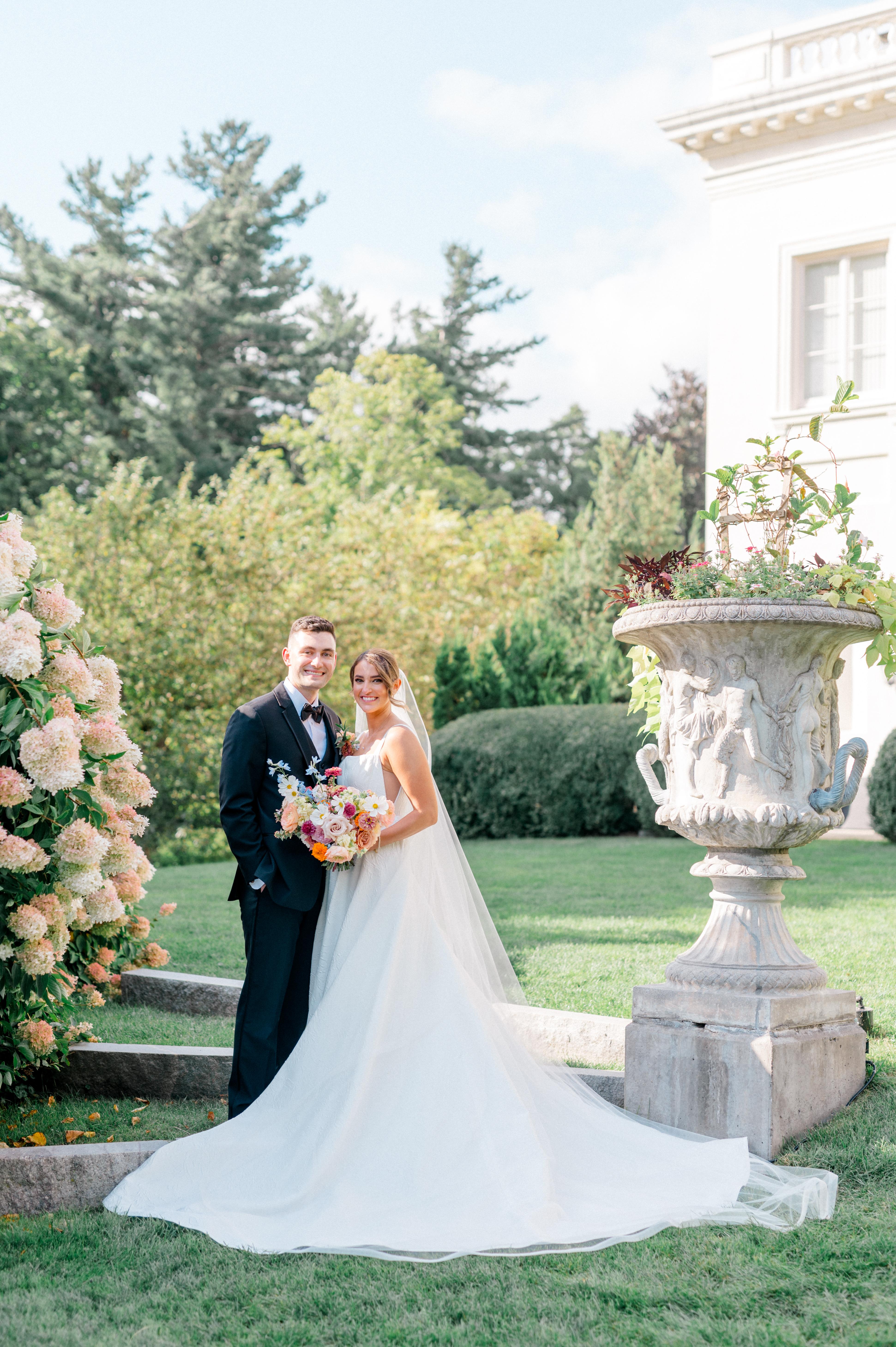 A Whimsical Summer Wedding at Wadsworth Mansion photo 3