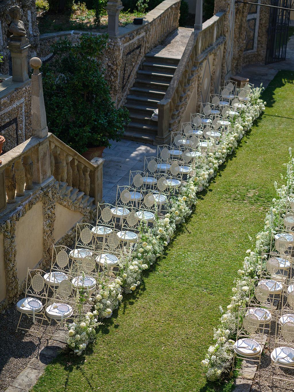 A Romantic Summer Wedding at Villa Gamberaia 61