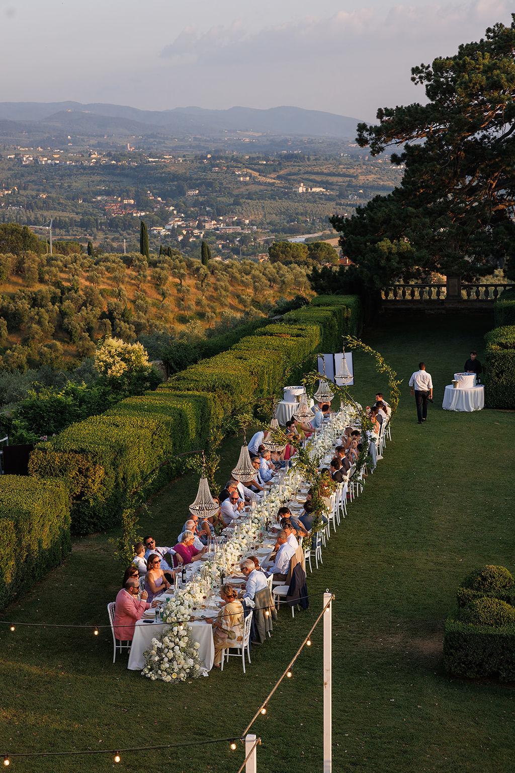 A Romantic Summer Wedding at Villa Gamberaia 66