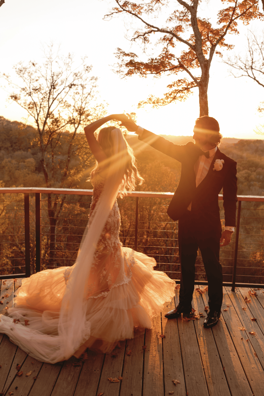 Ethereal Autumn Romance at a Tennessee Farmstead