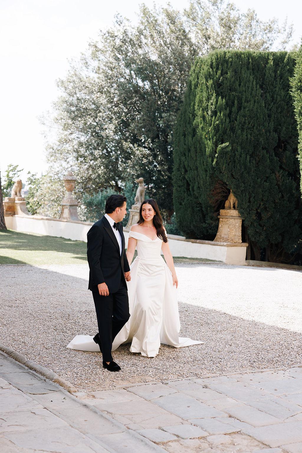 A Romantic Summer Wedding at Villa Gamberaia 48