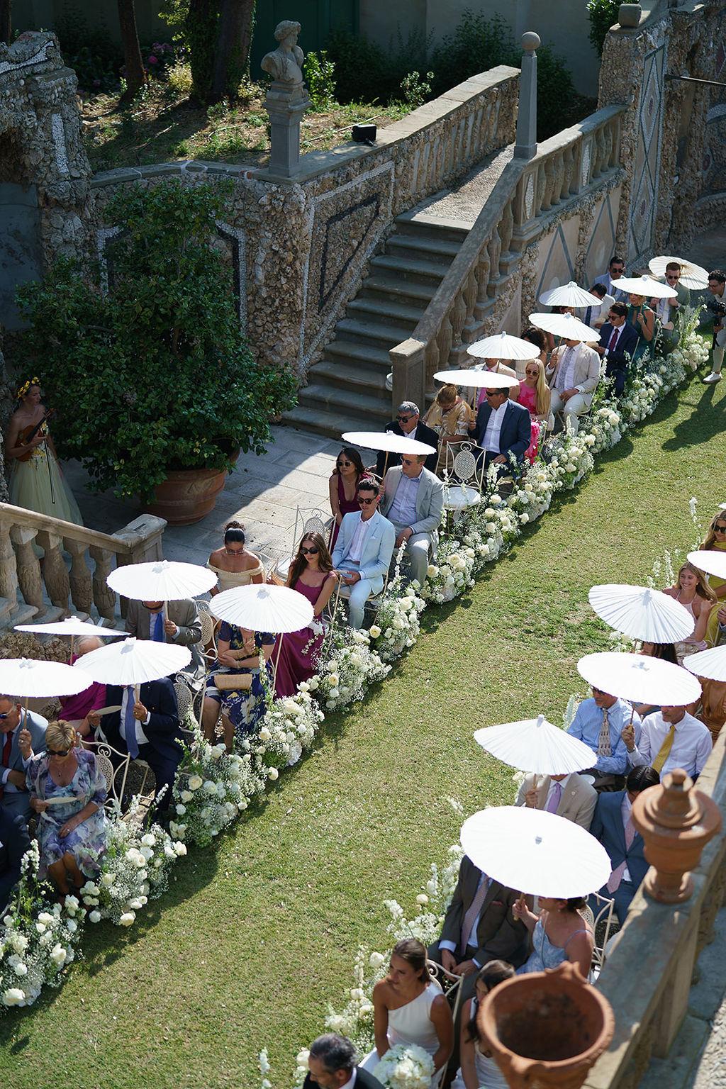 A Romantic Summer Wedding at Villa Gamberaia 65