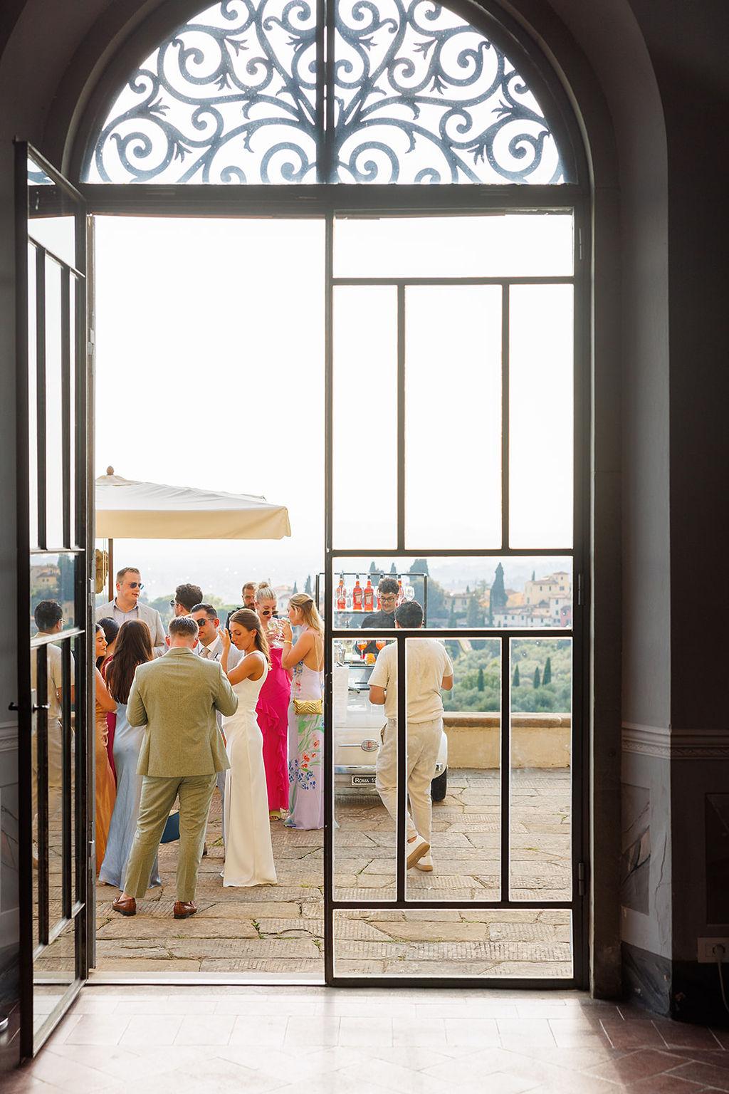 A Romantic Summer Wedding at Villa Gamberaia photo 2