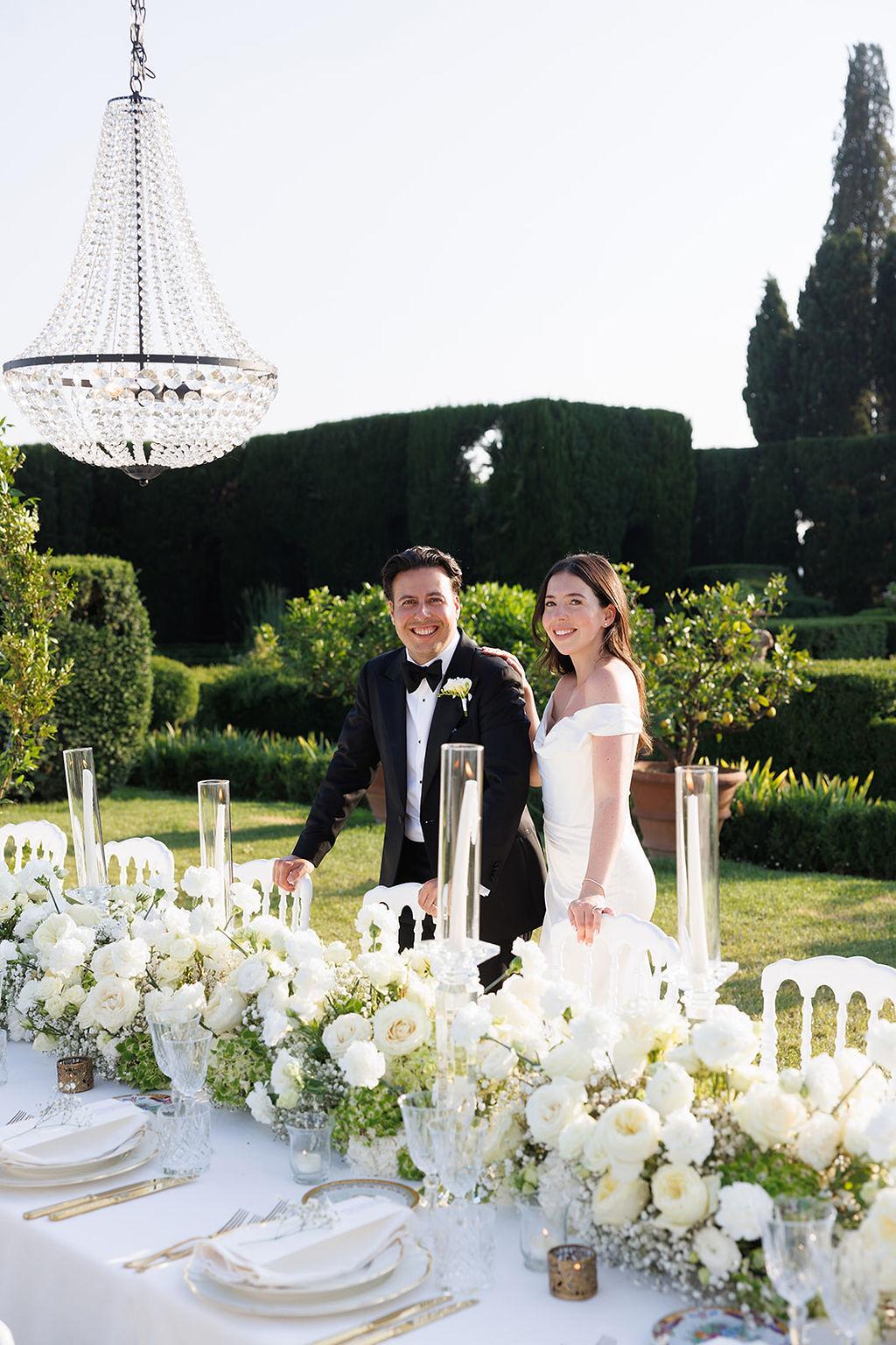 A Romantic Summer Wedding at Villa Gamberaia 43