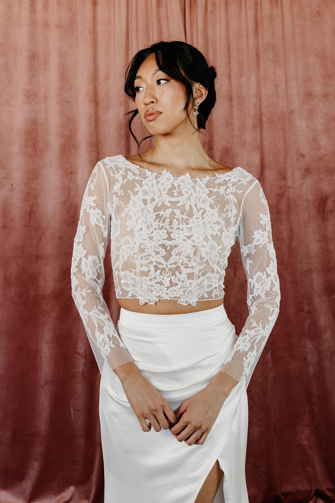 Vintage Lace Boat Neck Bolero