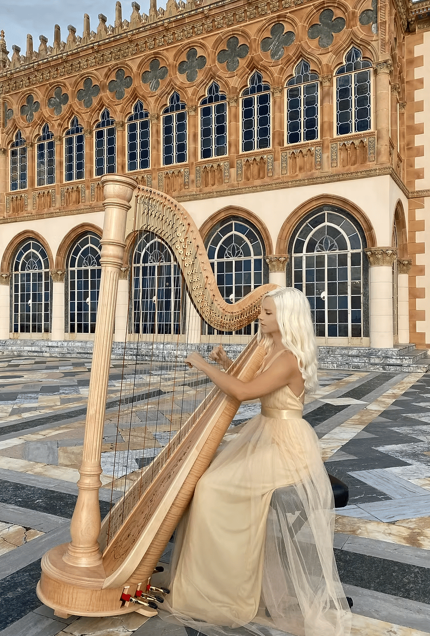 Emma The Harpist portfolio 3