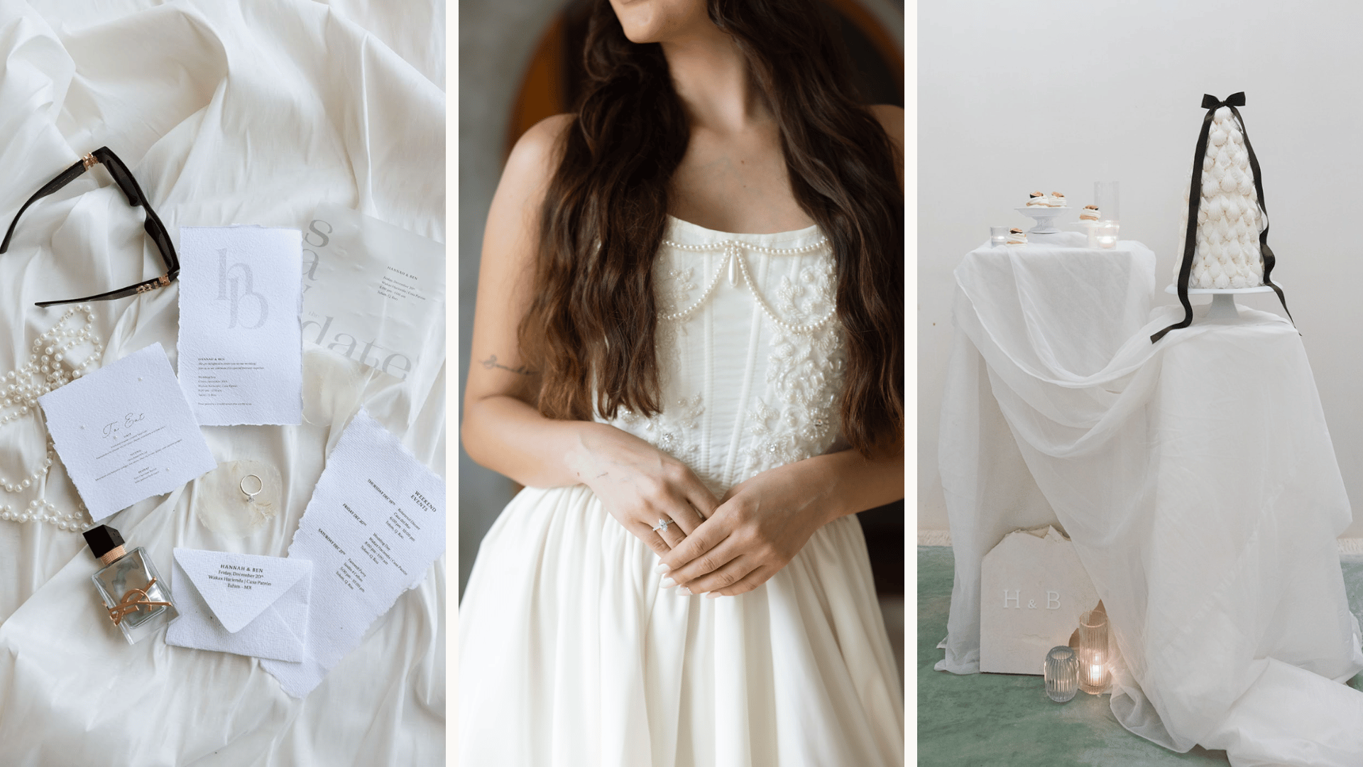 Photos by Lety Altam Photography, Featured in A Modern Winter Wedding at Wakax Hacienda