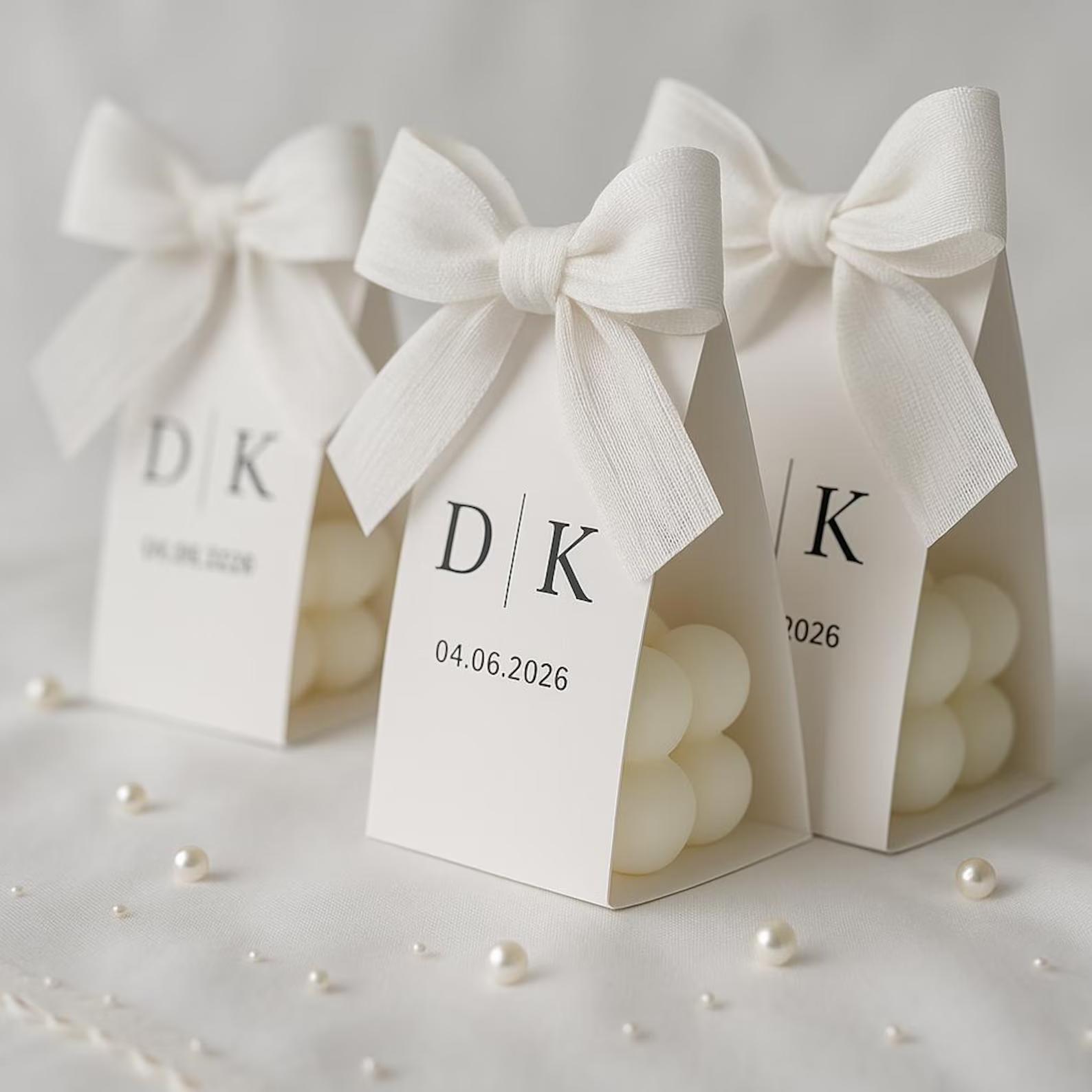 Handmade Bubble Candle with Gift Box