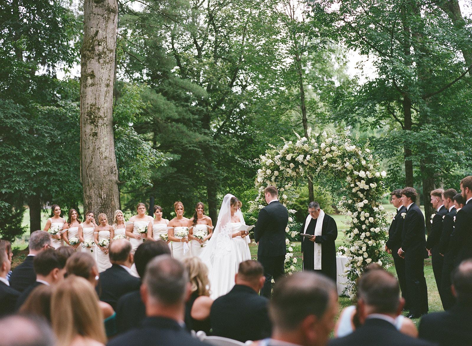 A Romantic Summer Wedding at the Pleasantdale Chateau 6