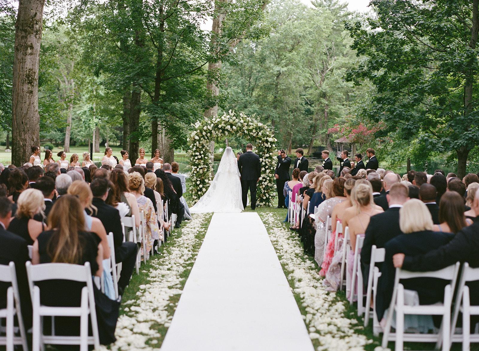 A Romantic Summer Wedding at the Pleasantdale Chateau 38