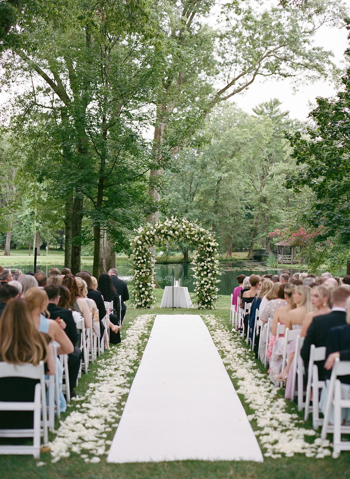 A Romantic Summer Wedding at the Pleasantdale Chateau 39