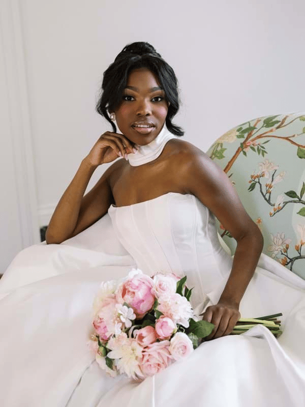 Charlotte Bridal Bouquet (Round)