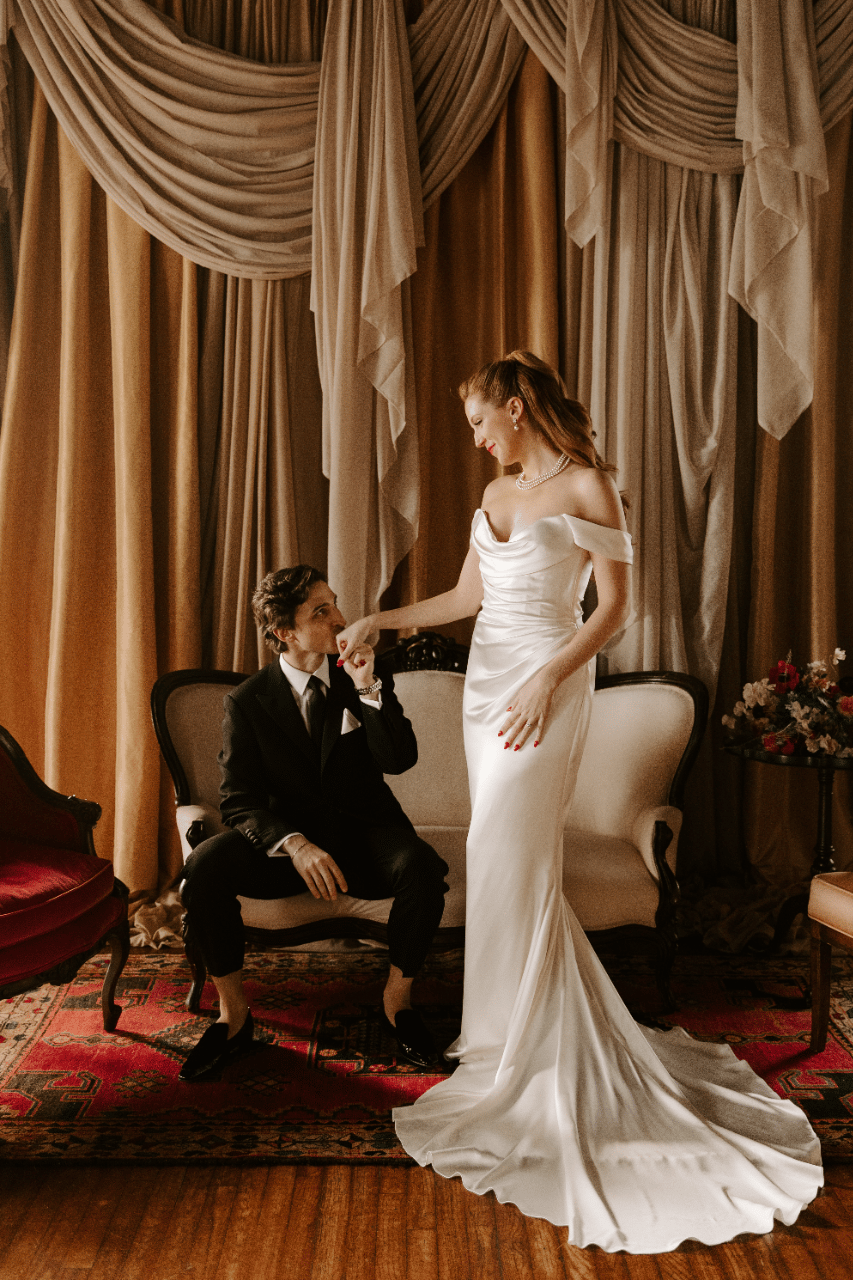 A Bold, Non-Traditional Winter Wedding in Brooklyn