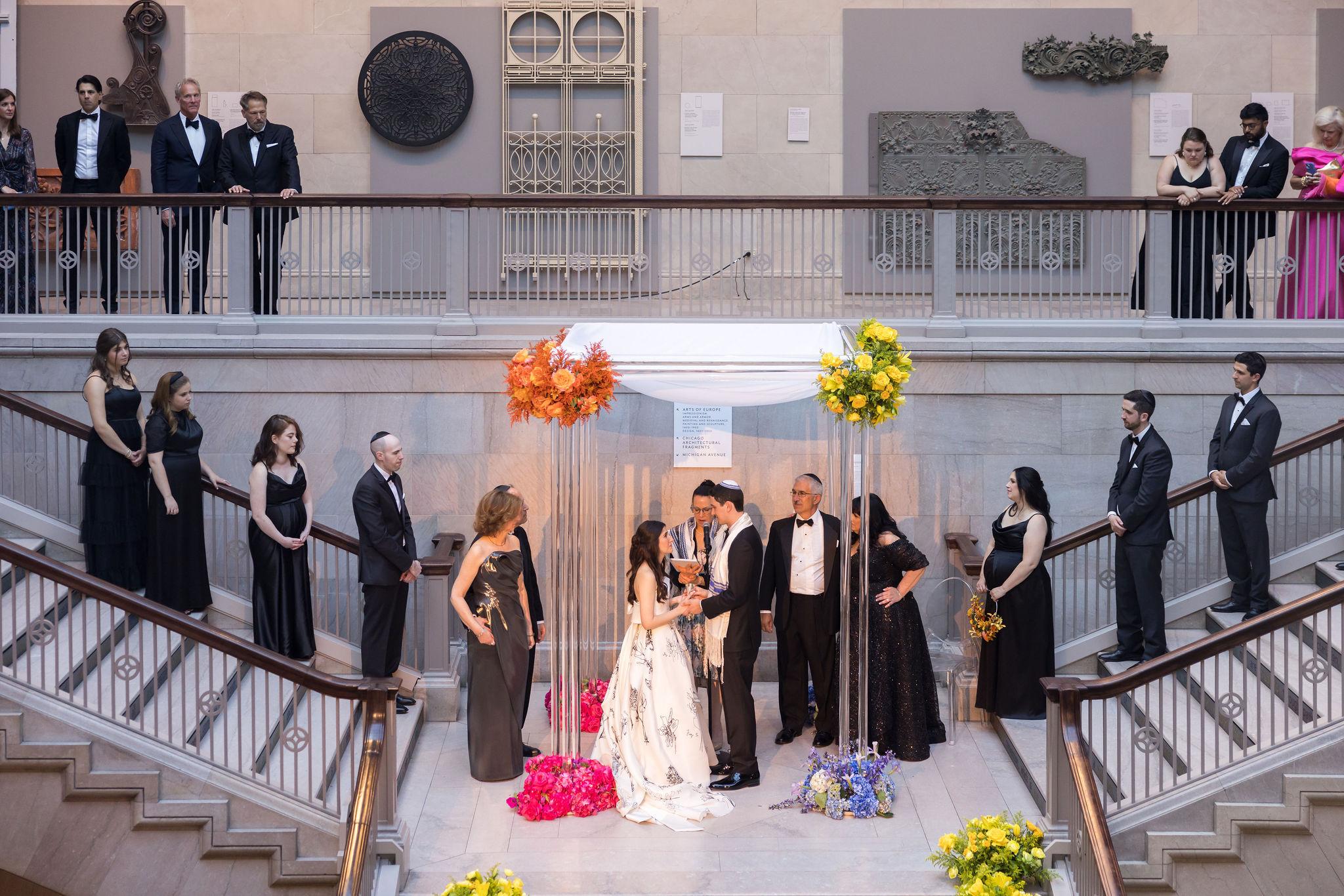 A Non-Traditional Summer Wedding at The Art Institute of Chicago 41
