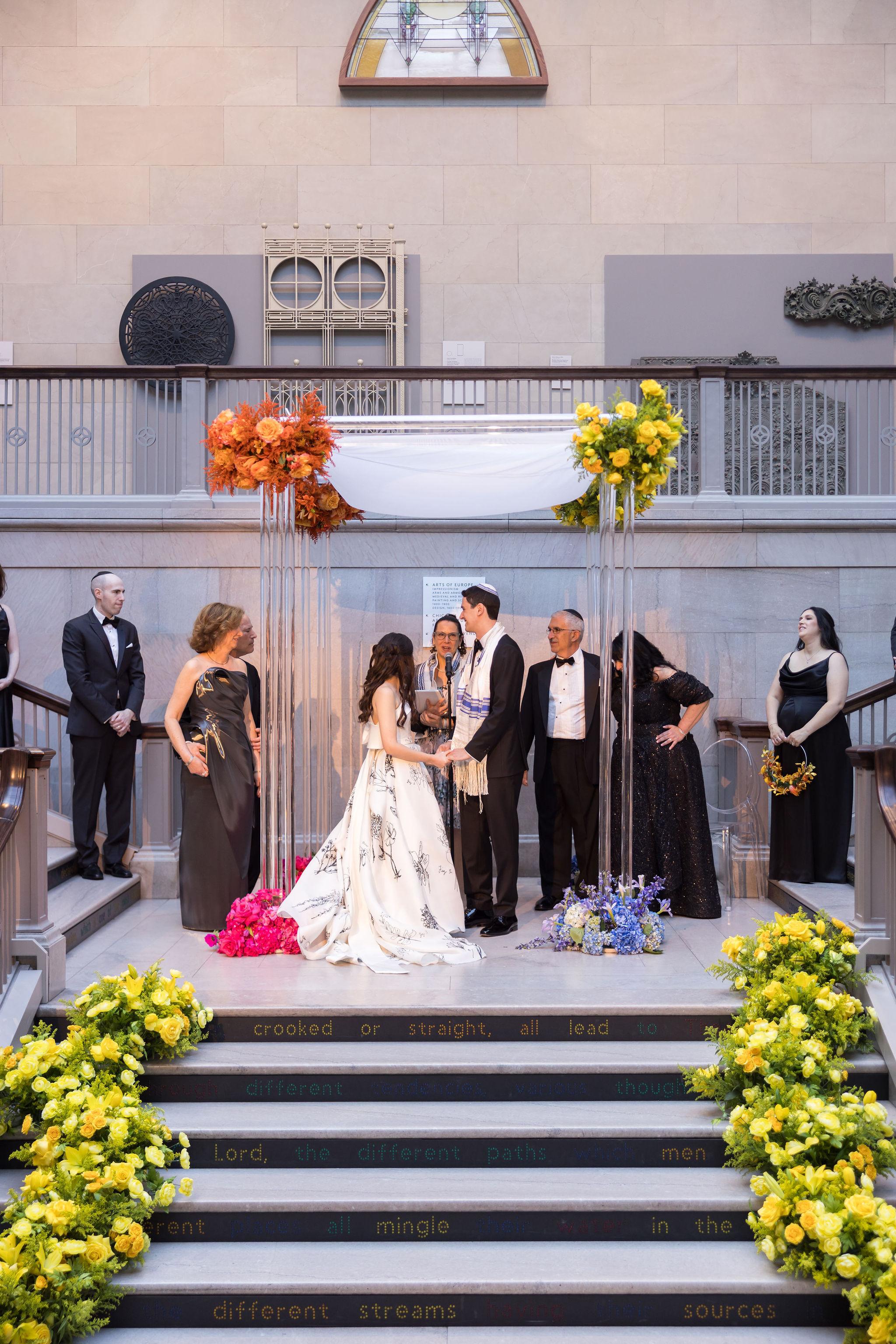 A Non-Traditional Summer Wedding at The Art Institute of Chicago 71