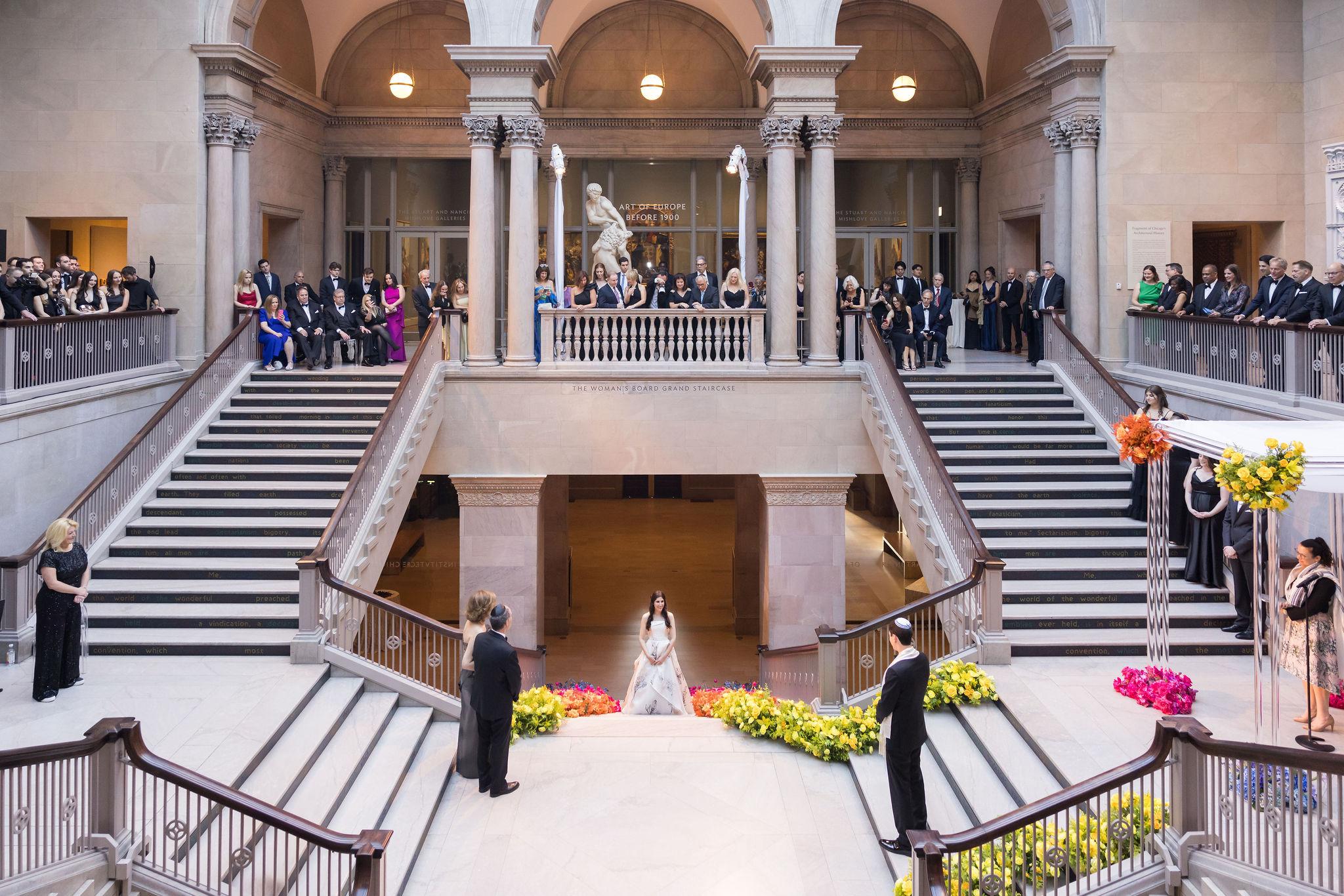 A Non-Traditional Summer Wedding at The Art Institute of Chicago 42
