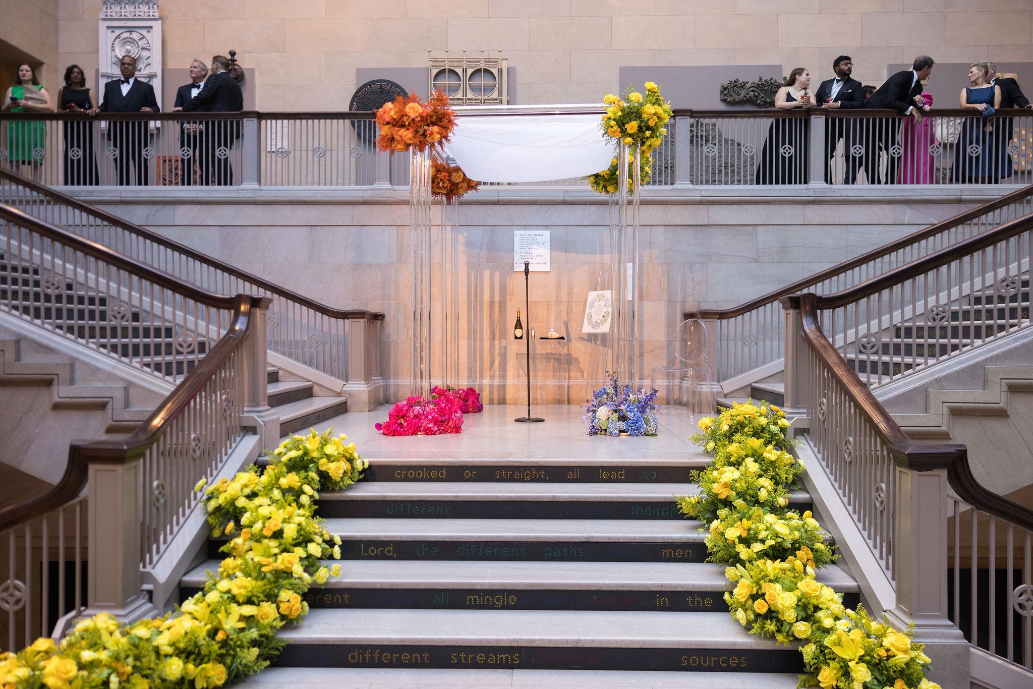 A Non-Traditional Summer Wedding at The Art Institute of Chicago photo 2