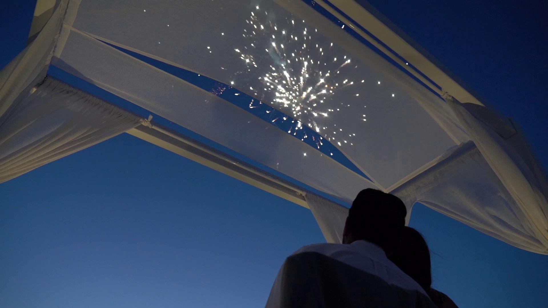 Skylight Santorini Fireworks portfolio 4
