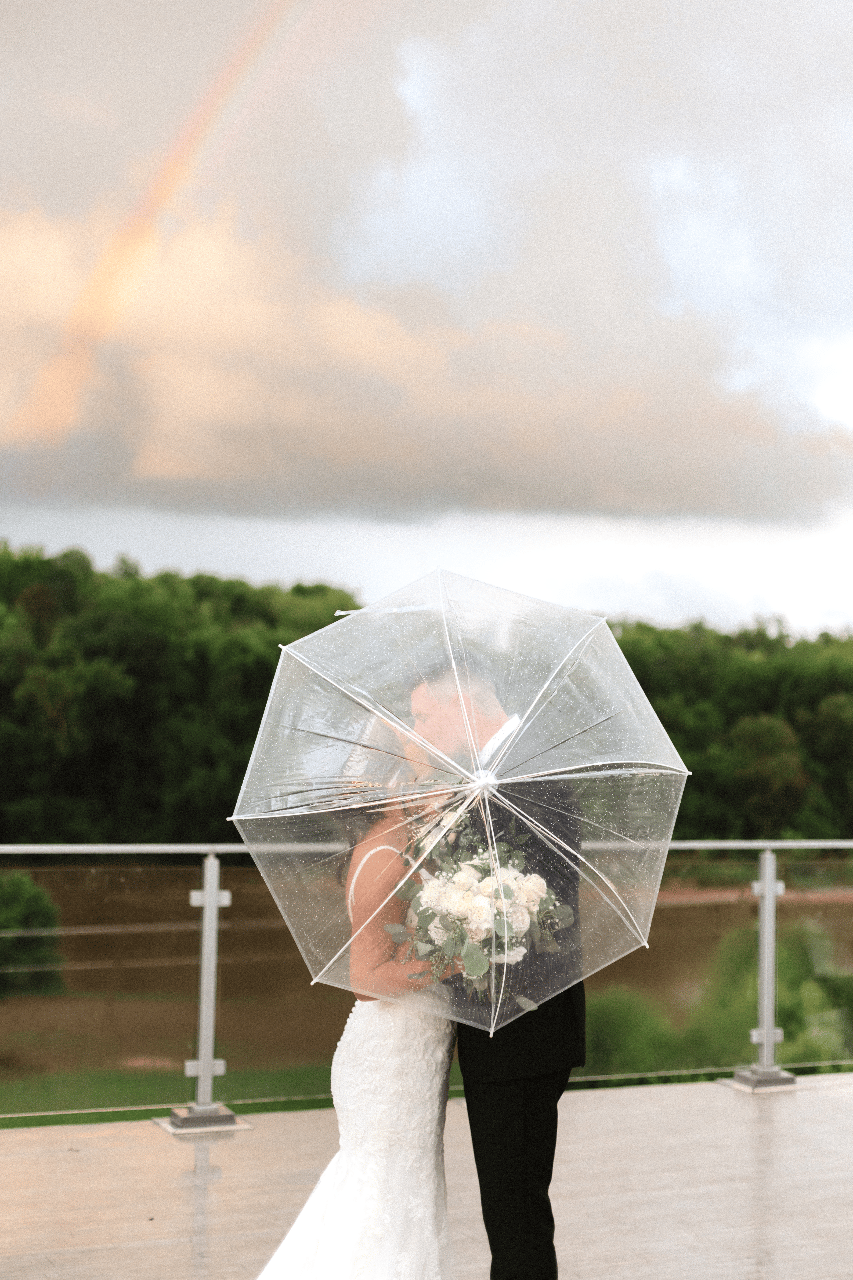 A Rain-Kissed Spring Wedding at the Historic Woolen Mill