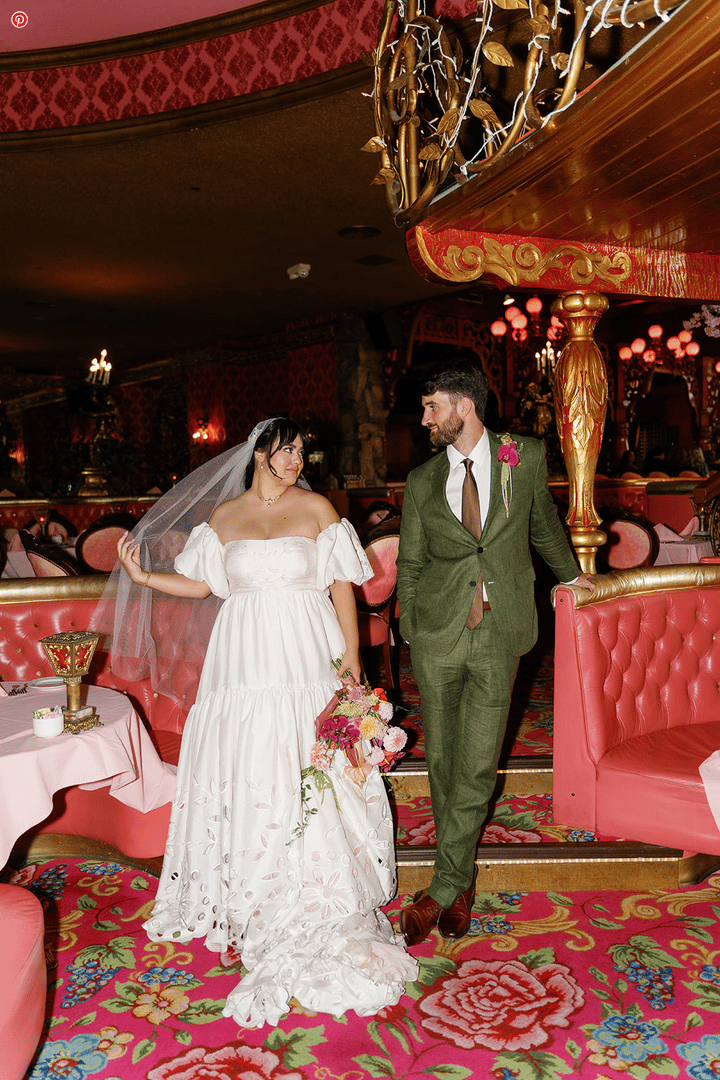 A Bold & Whimsical Summer Wedding at Madonna Inn