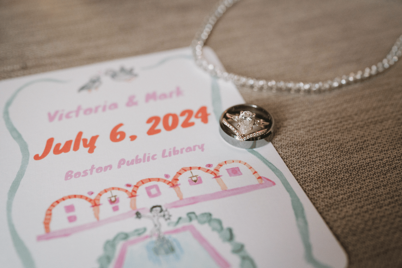 A Literary-Inspired Wedding at the Boston Public Library photo 2
