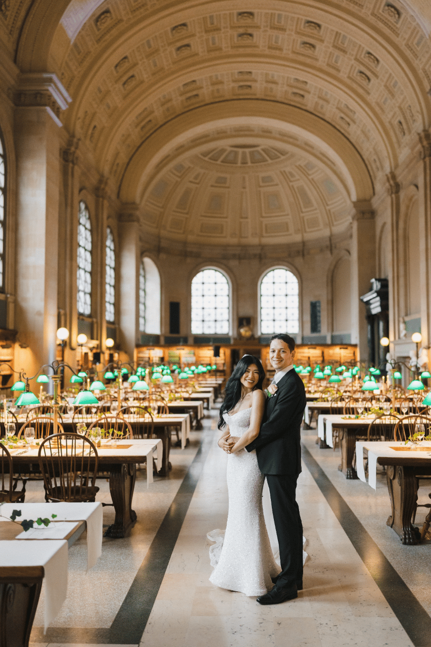 A Literary-Inspired Wedding at the Boston Public Library