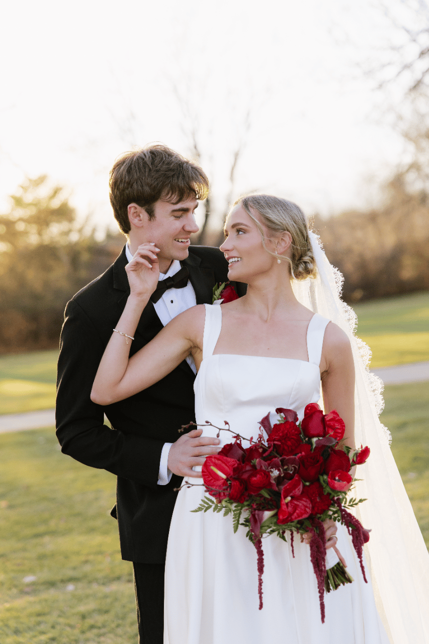 Sacred Vows and Classic Style on a Winter Afternoon