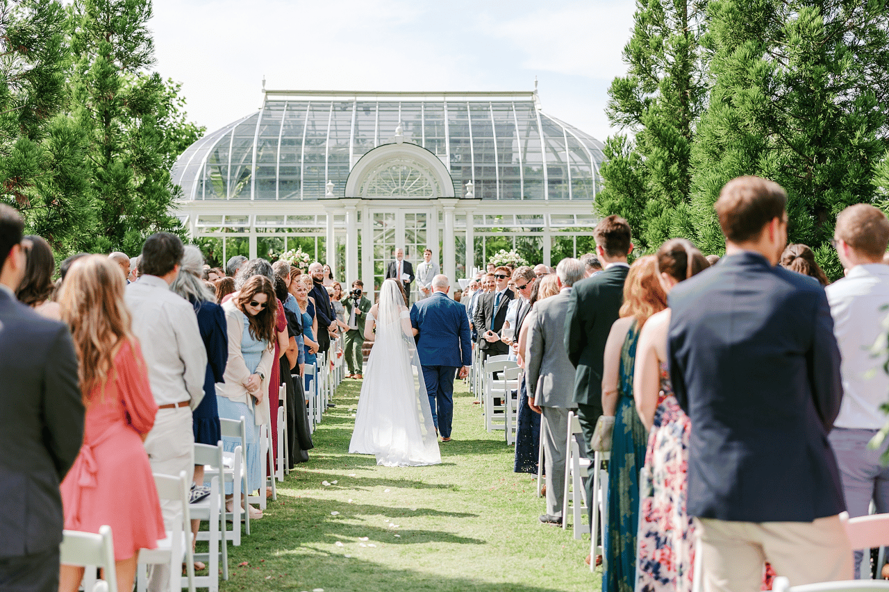 A Meaningful Garden Wedding at Reynolda Gardens photo 2