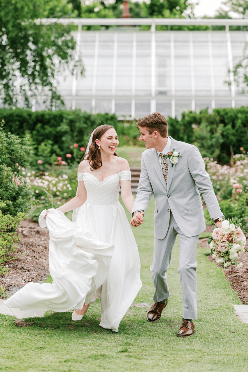 A Meaningful Garden Wedding at Reynolda Gardens