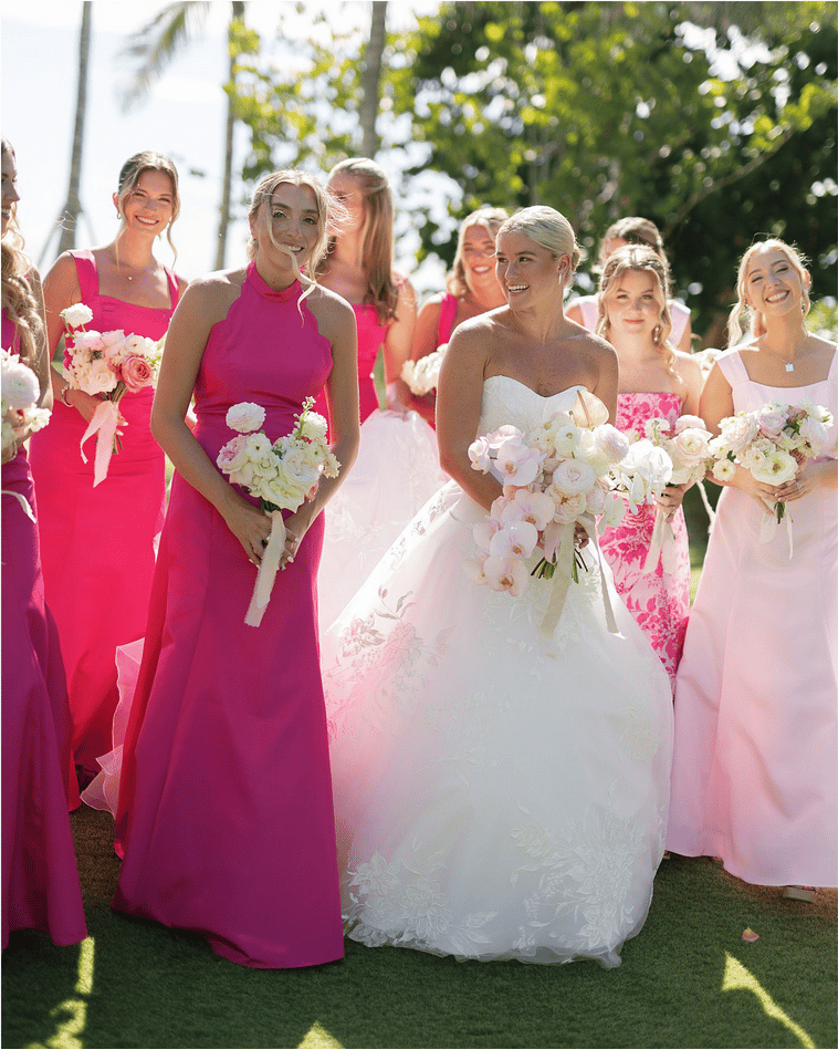 A Romantic Blush and White Wedding on the Florida Coast 9