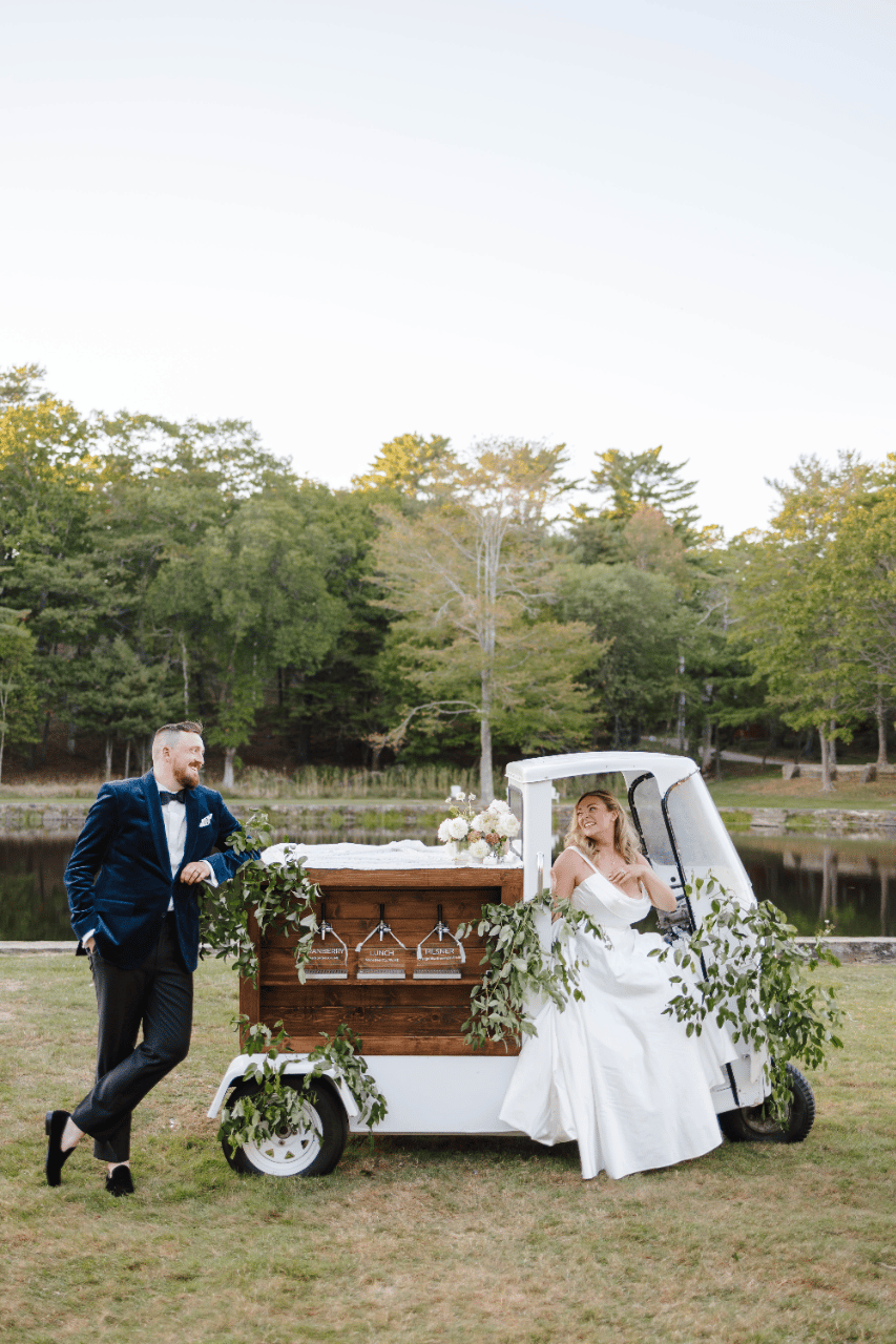 An Intimate Waterfront Celebration off the Coast of Maine