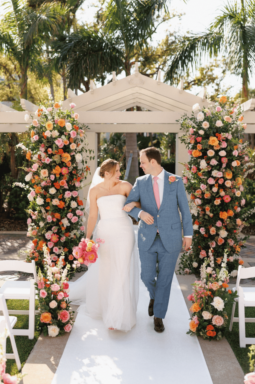 Blush Florals and Timeless Elegance at The Vinoy