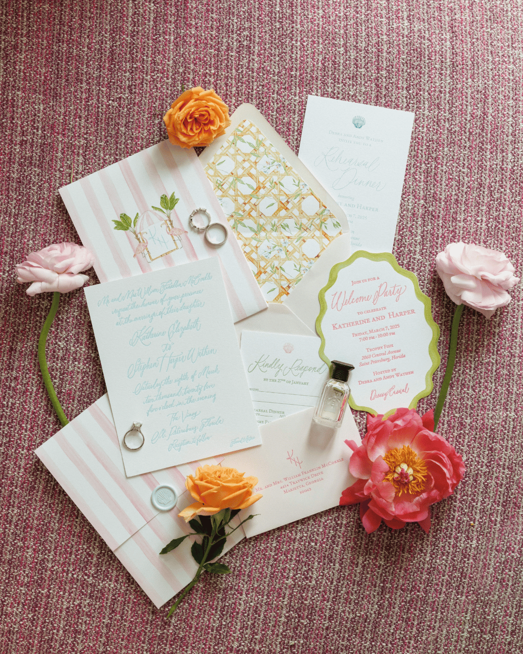 Blush Florals and Timeless Elegance at The Vinoy photo 2