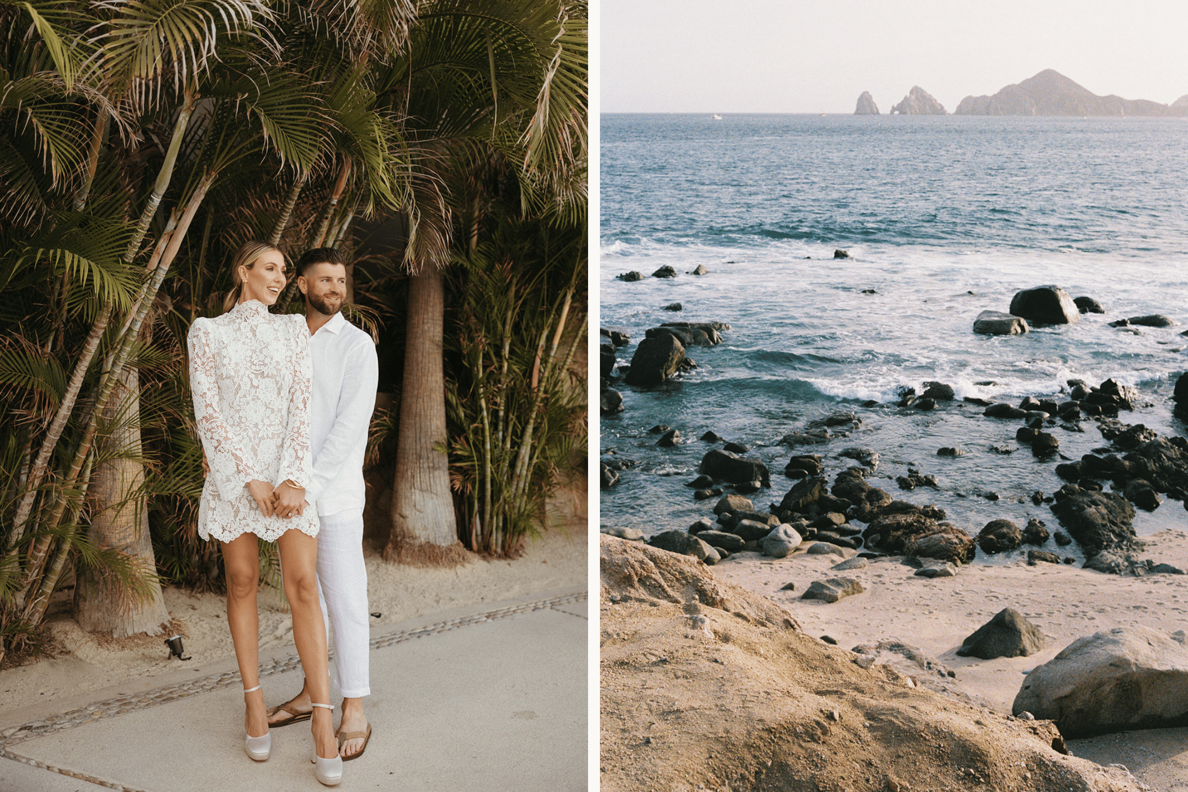 Photos by Eager Hearts Photography Co., Featured in Chic Desert Romance in Cabo San Lucas